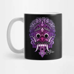 Rangda Mask - Purple Mug